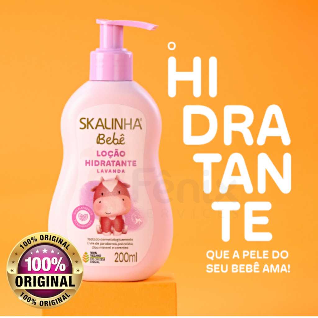 Loção Hidratante Para Bebê Todas As Idades | Skalinha Lavanda ...