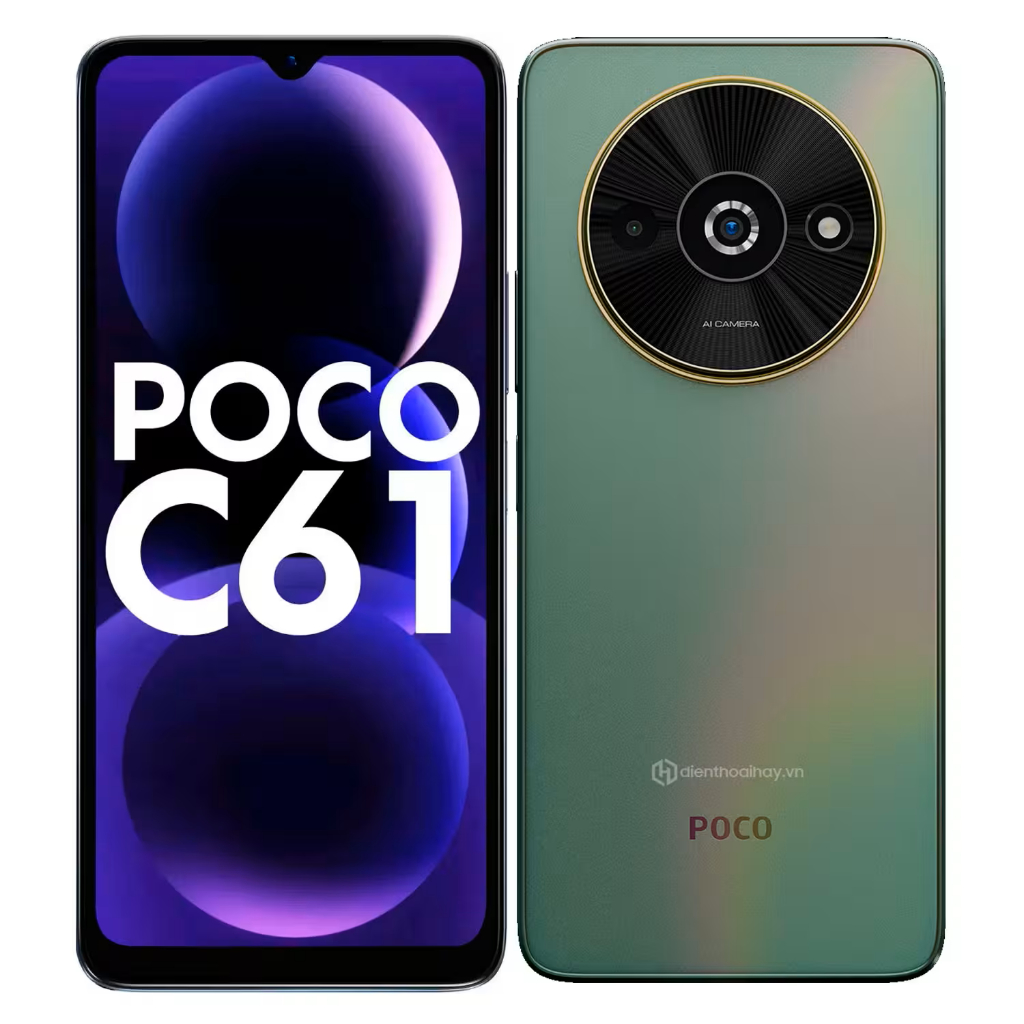 Smartphone Xiaomi Poco C61 64GB 4GB RAM Dual SIM Tela 6.71