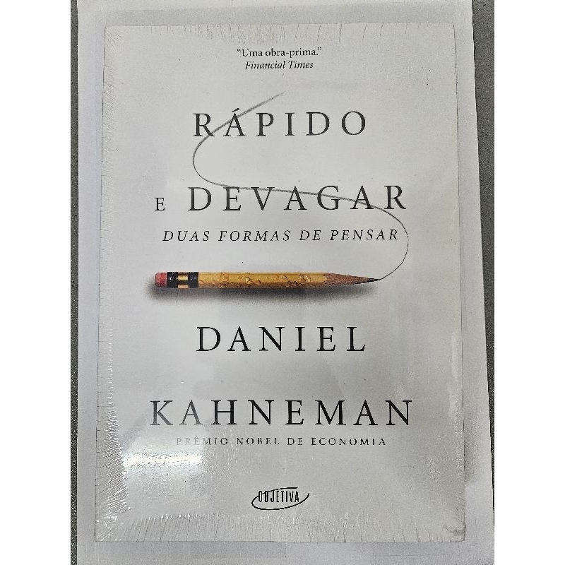 livro Rápido e Devagar : Duas Formas de Pensar | Shopee Brasil