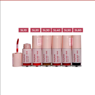 Gloss Tint Shine Ink Linha Rosa Ruby Rose HB L6600 em Oferta na Shopee