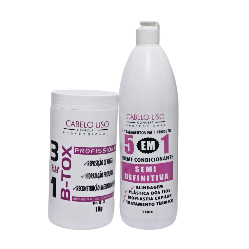 Kit Progressiva 5 Em 1 + B-TOX 3 em 1 2x1L | Shopee Brasil