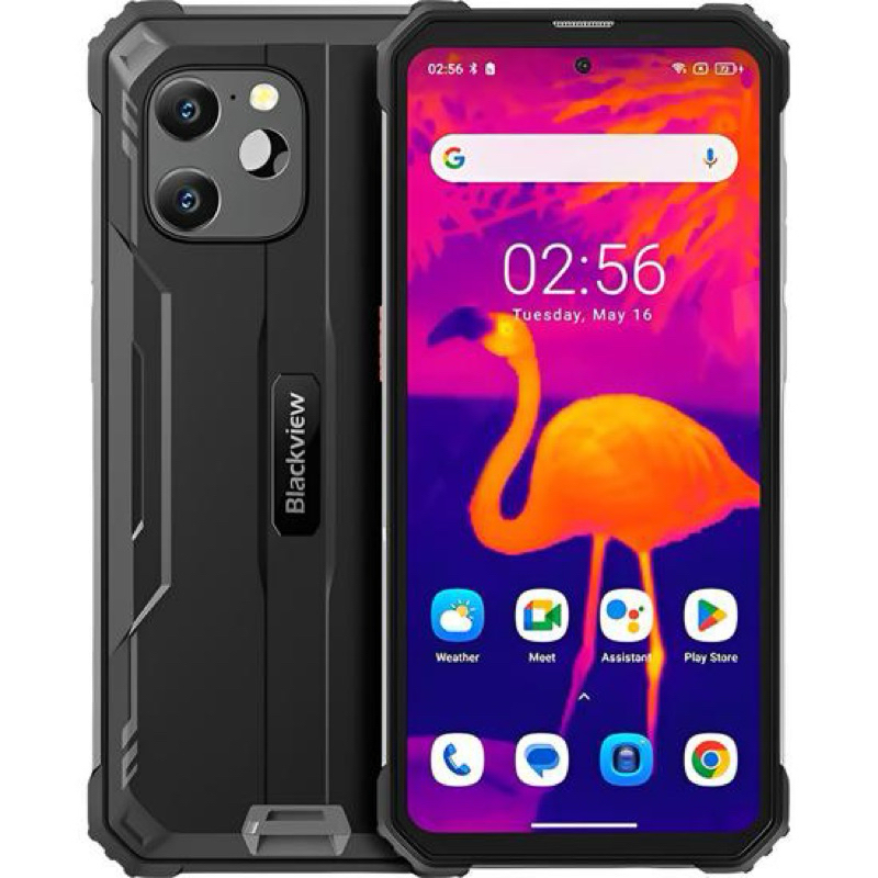 【全品送料無料】 Blackview Câmera com Black - GB 8 GB 256 Dual 4G BV8900 スマートフォン本体