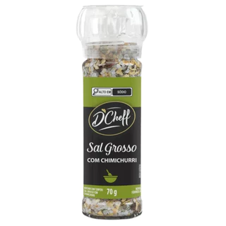 Moedor Sal Grosso com Chimichurri 70g- Dcheff