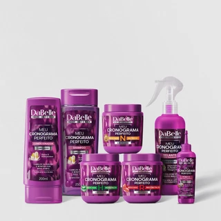 Kit DaBelle Hair Intense Meu Cronograma Perfeito (7 Produtos)