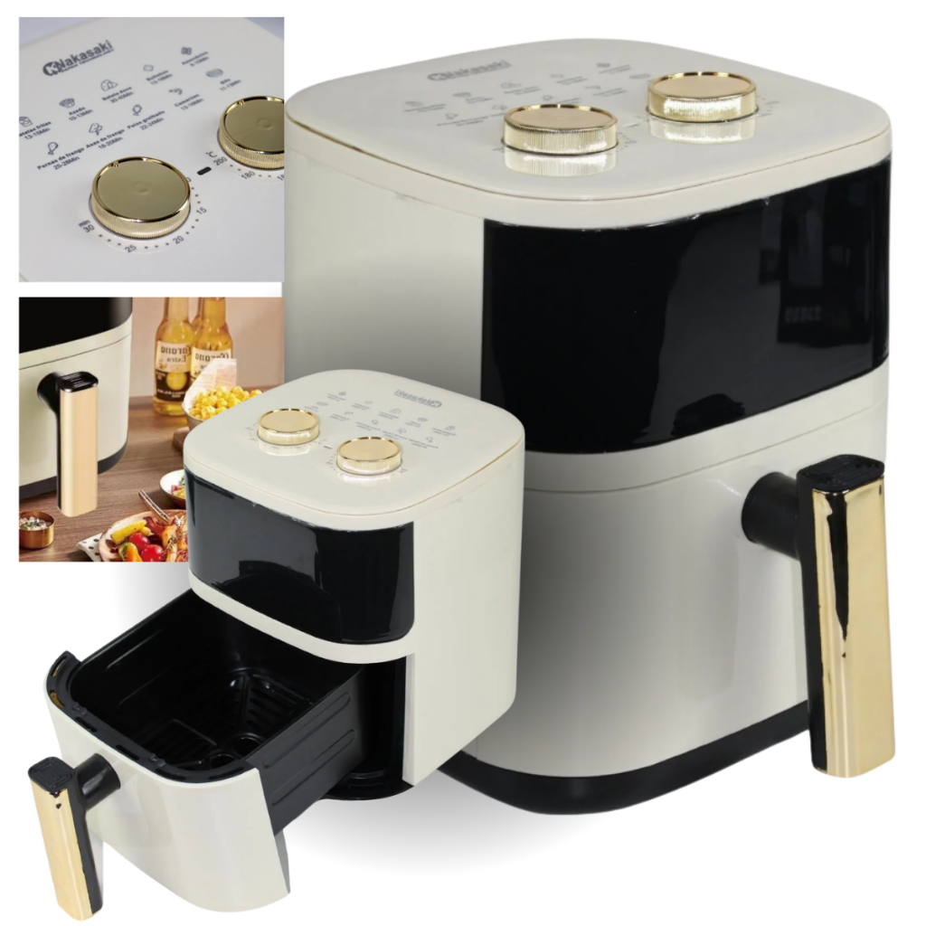 AIRIページ Fritadeira Air Fryer Nakasaki 3,1 Litros Sem Óleo Elétrica 127V
