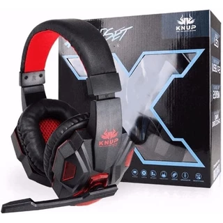 Fone de ouvido gamer Headset Com Iluminação e Microfone Pro KP-397/ON-397