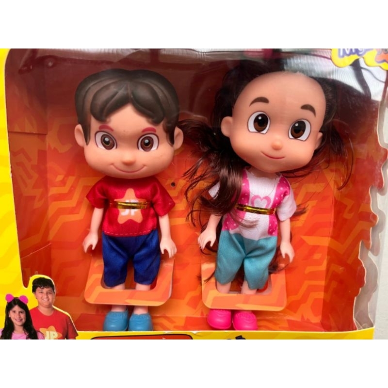 Kit Bonecos Maria Clara e JP 16 Cm Promoção envio no mesmo dia | Shopee ...