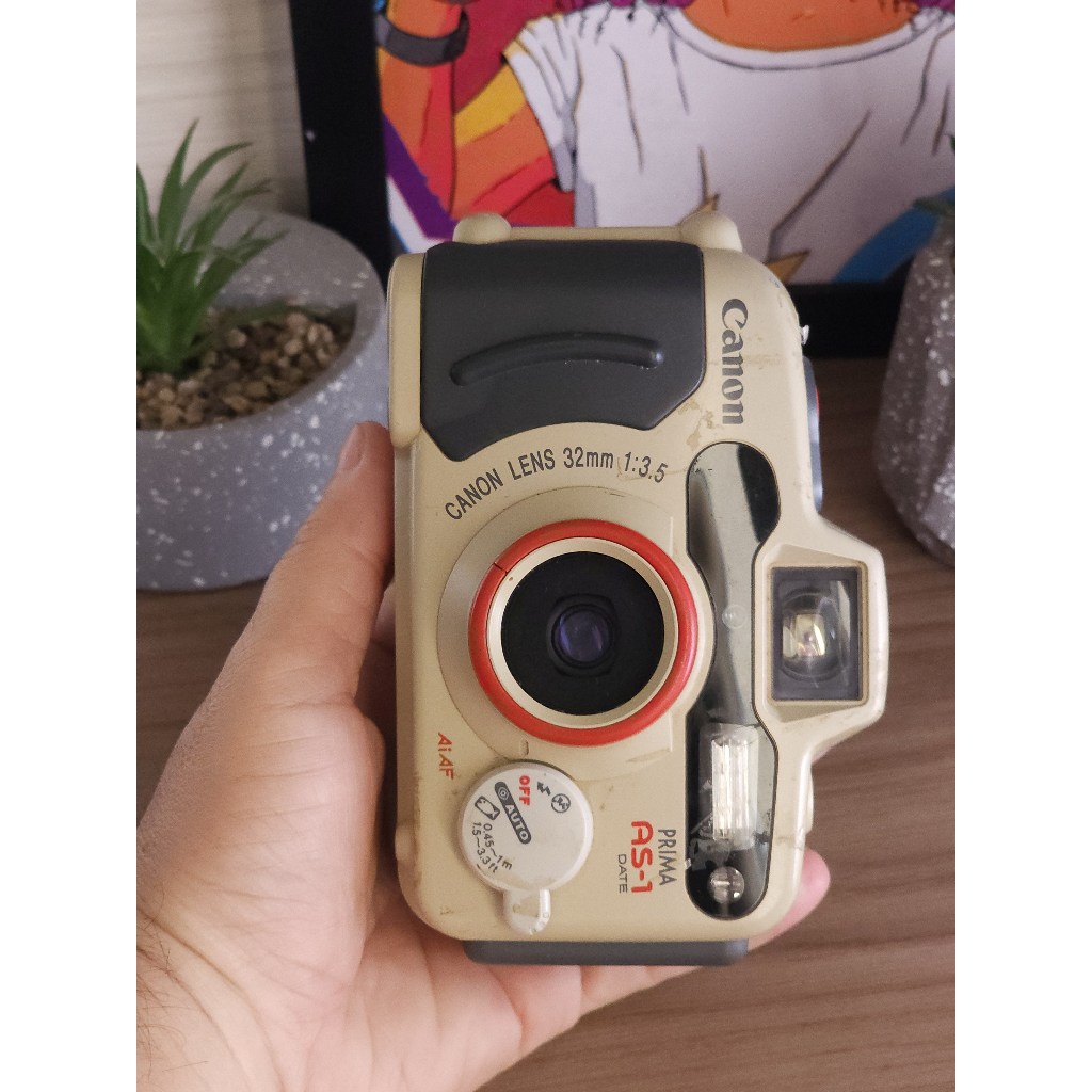 Camera Analógica Canon Prima AS-1 Date | Shopee Brasil
