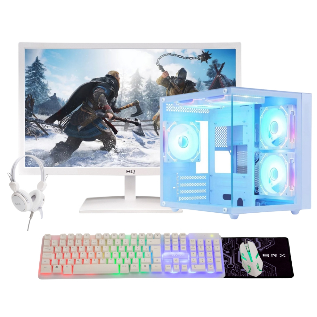 computador gamer amd ryzen 5 5600 radeon rx 6600 8gb 16gb ddr4 ssd