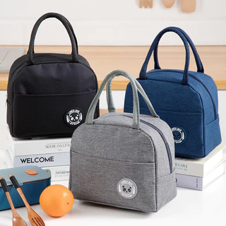 Kit 2 Bolsas Portátil Com Isolamento Térmico Lancheira Marmita Viagem