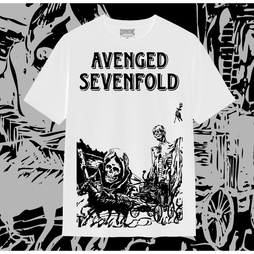 Camiseta Avenged Sevenfold - Life Is But a Dream | Shopee Brasil