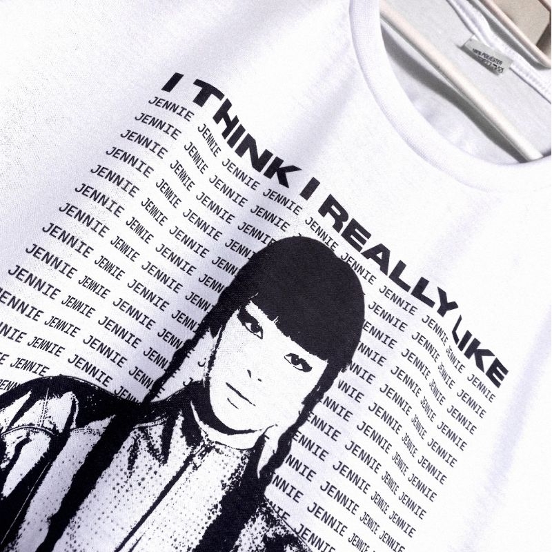 Camiseta Unissex 'like JENNIE' Ruby KPOP Blackpink | Shopee Brasil