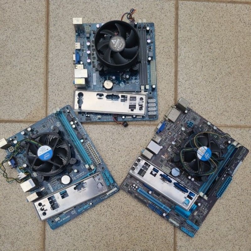 Kit Placa Mãe 1155 com Processador I5 e 4gb ddr3 de memória vga ddr3 usb