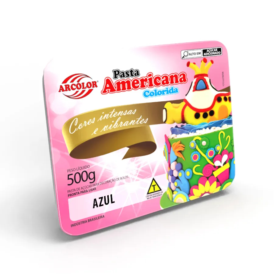 PASTA AMERICANA AZUL 250GR ARCOLOR
