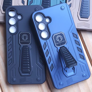 Capa Capinha Case anti impacto para Samsung Galaxy A56 A36 A26 A17 Capa anti Shock A17 A26 A36 A56 com suporte magnético