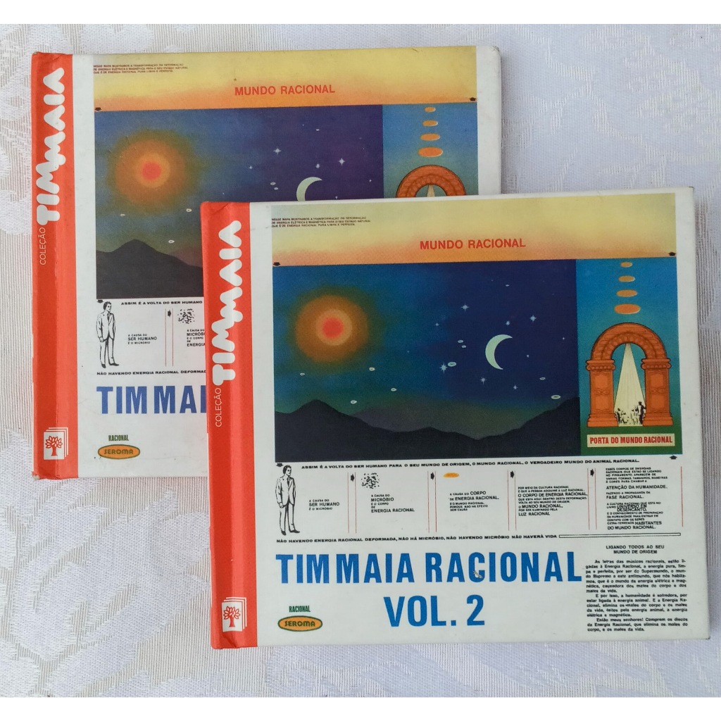 Tim Maia Racional Vol. 1 e 2 - CD Photobook | Shopee Brasil