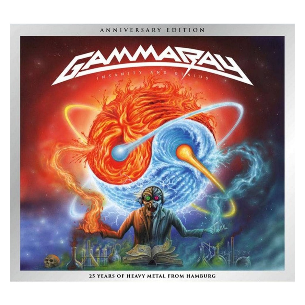 Cd Gamma Ray - Insanity And Genius - Anniversary Ed. - Duplo - Novo ...