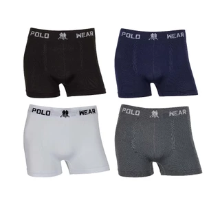 Kit 4 cuecas boxer Polo Wear Microfibra Original