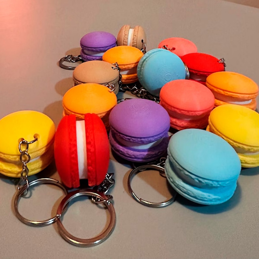 Chaveiro Macaron Clicker Fidget Toy Brinquedo Anti-Estress Ansiedade ...