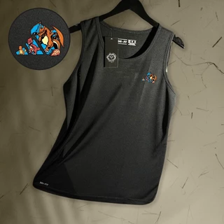 Regata Dry-Fit Masculina - ADDPKM - Academia Corrida Crossfit Skate Basquete Treino Leve