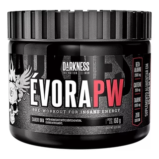 Pré Treino Darkness Evora Pw 150g (todos os sabores)