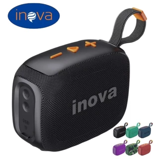 Inova Caixa De Som Bluetooth Tws Grave Potente 15h Bateria Portátil Grave Potente Com Radio a prova d' água em Oferta na Shopee