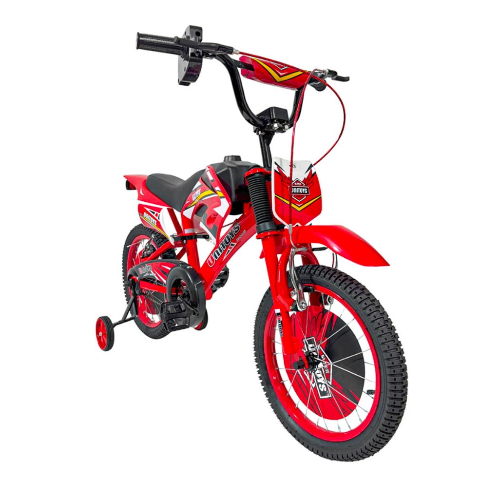 Bicicleta Infantil Aro 16 e 14 Moto Cross - Bike com Som de Moto
