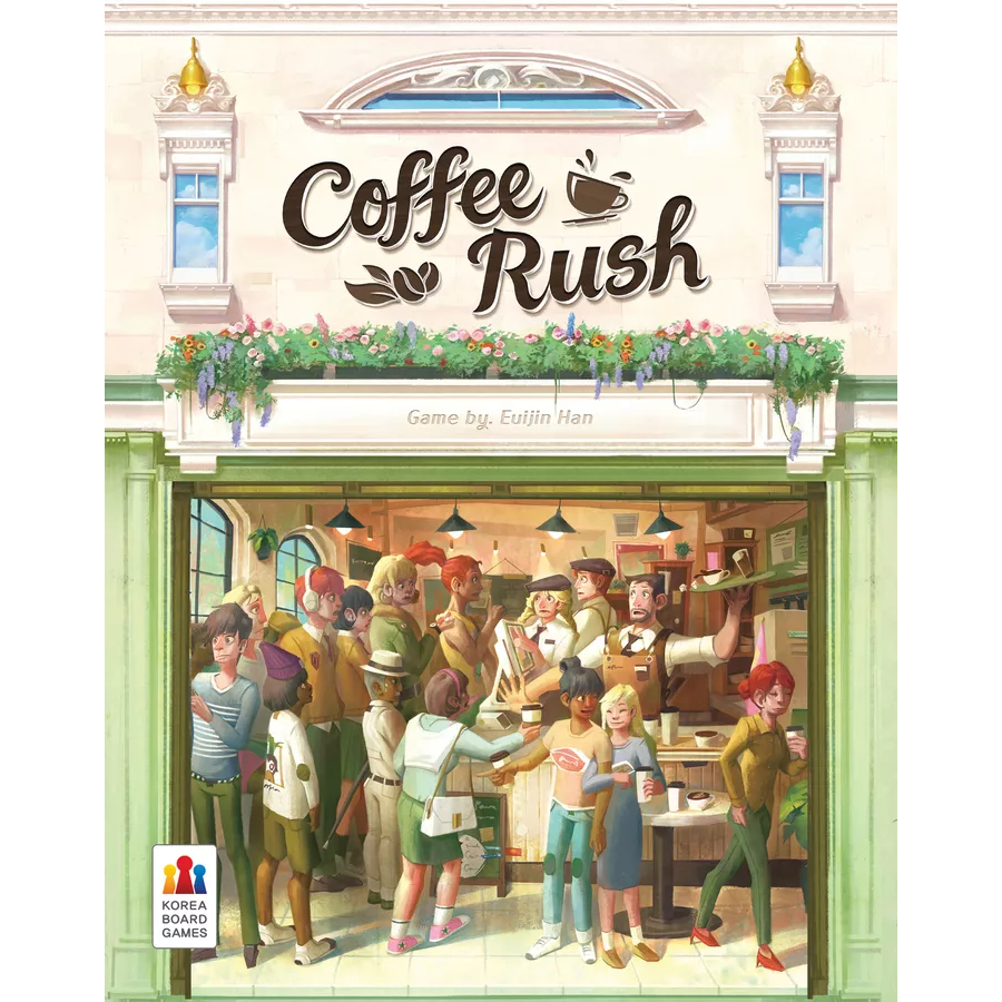 Coffee Rush (2023) Boardgame Impresso