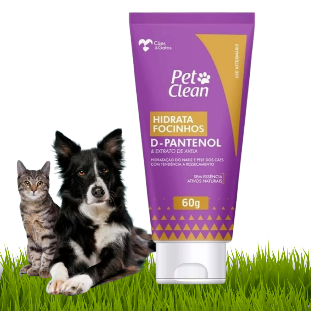Creme Hidratante Hidrata Focinhos Pet Clean 60G Para Cachorro E Gato ...