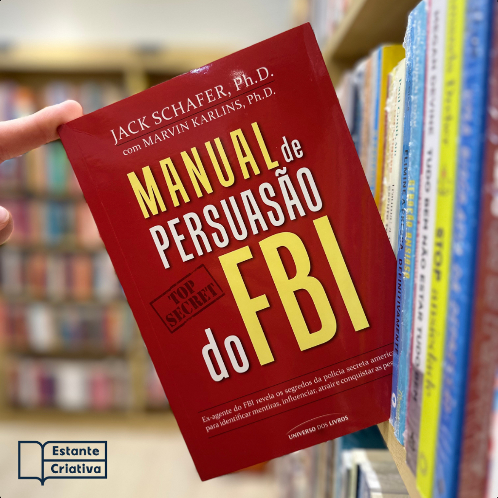 Livro Manual de Persuasão do FBI | Shopee Brasil