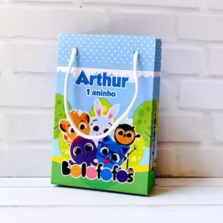 Sacolinha Personalizados Bolofofo (PEGUE E MONTE) / Lembrancinha e Mimos para Festa de Aniversário
