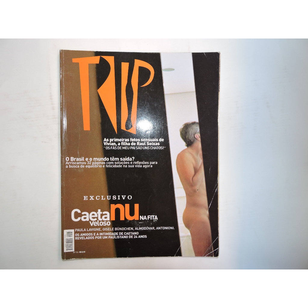 REVISTA TRIP 136 CAETANO VELOZO VIVI FILHA RAUL SEIXAS | Shopee Brasil