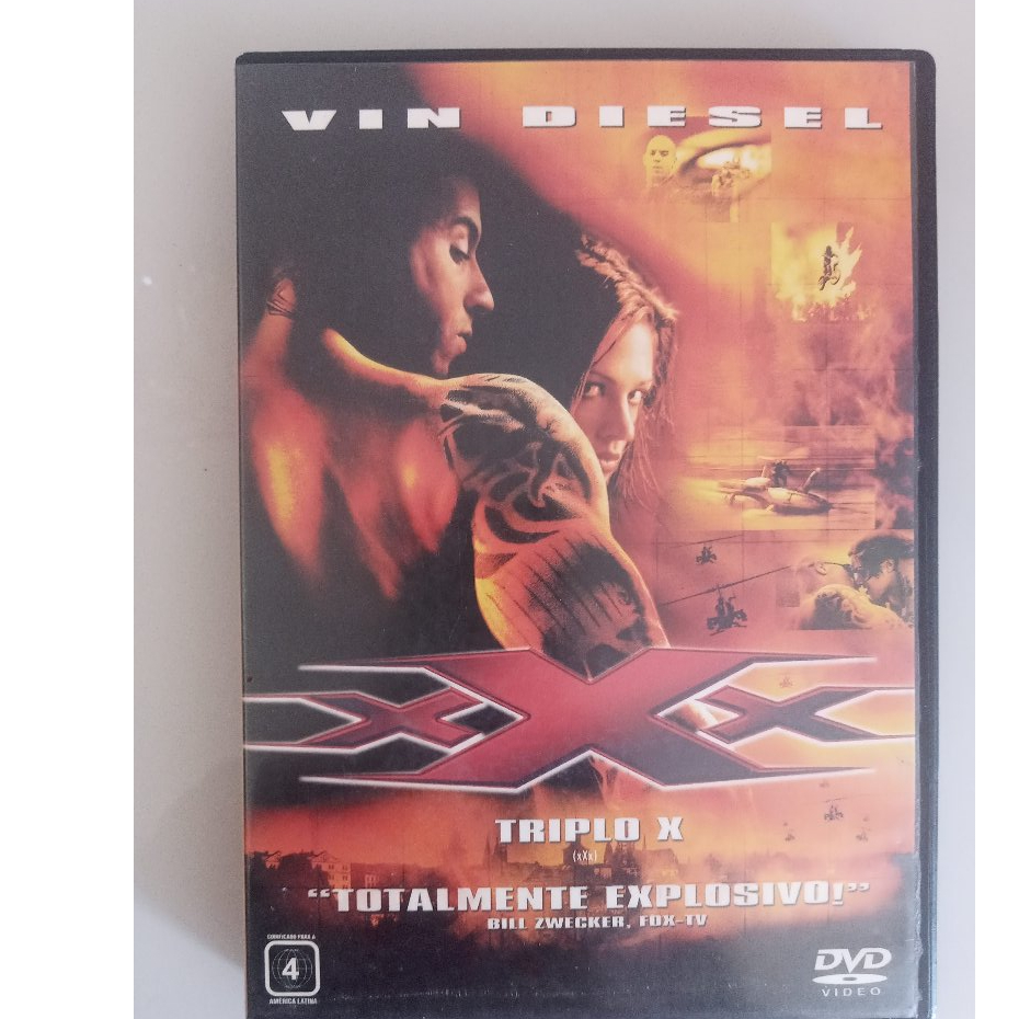 Triplo X Dvd - vin diesel | Shopee Brasil