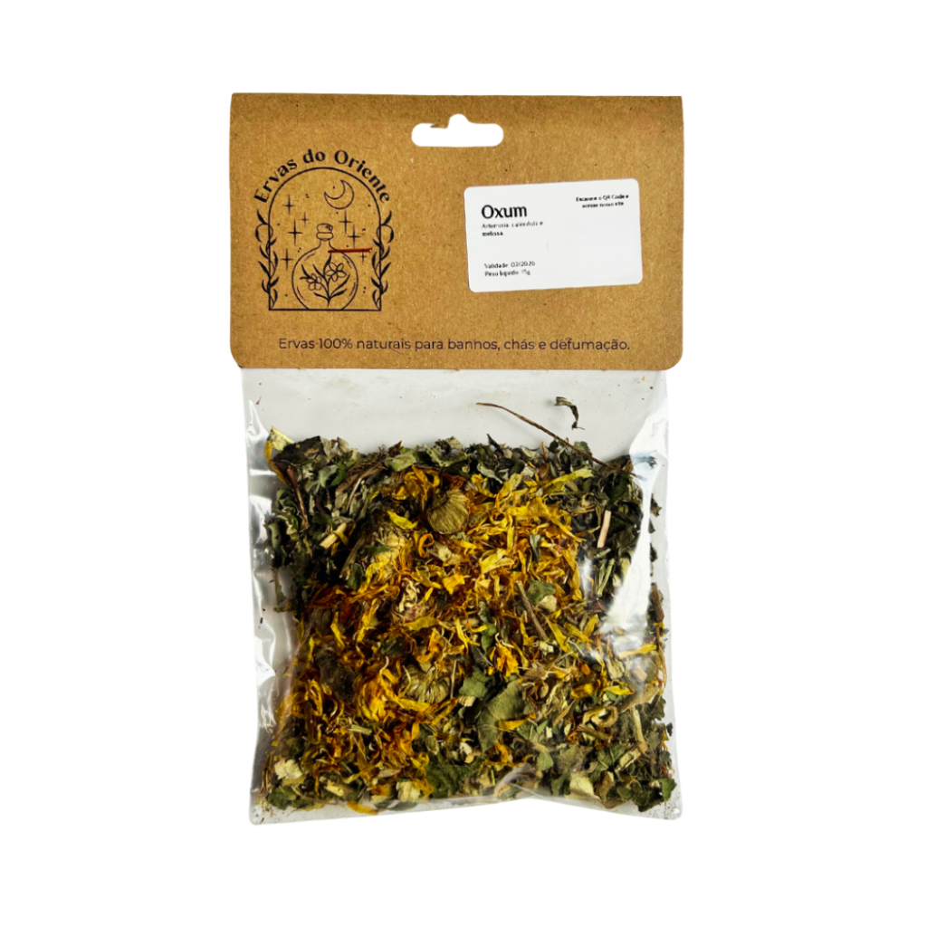 Banho de Ervas • Oxum • Atraia amor, autoestima e prosperidade • 15g ...
