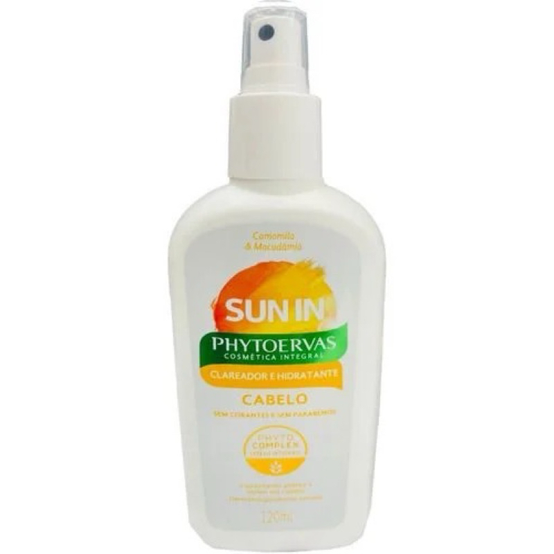 Clareador De Cabelos Sun In Phytoervas 120ml | Shopee Brasil