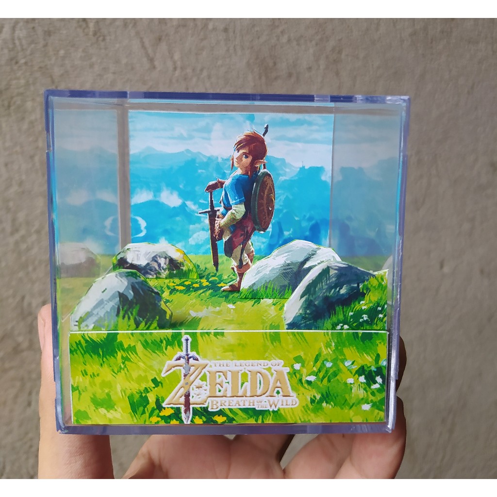 Cubo Diorama The legend of Zelda BOTW