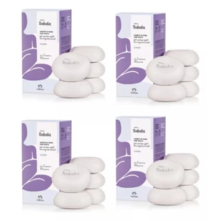 Kit 4 caixas de sabonete natura algodão