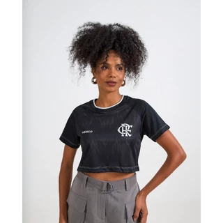Cropped Flamengo Trama Feminino