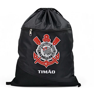 Mochila Saco do Corinthians Time Futebol Nylon em Oferta na Shopee