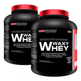 Kit 2x Whey Protein Waxy Whey 2kg - Bodybuilders em Oferta na Shopee
