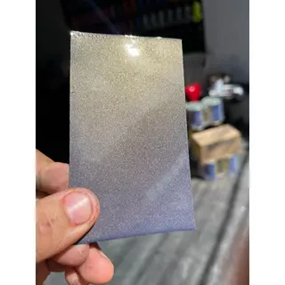 Tinta automotiva base poliester Cinza gypse nacre perolizado