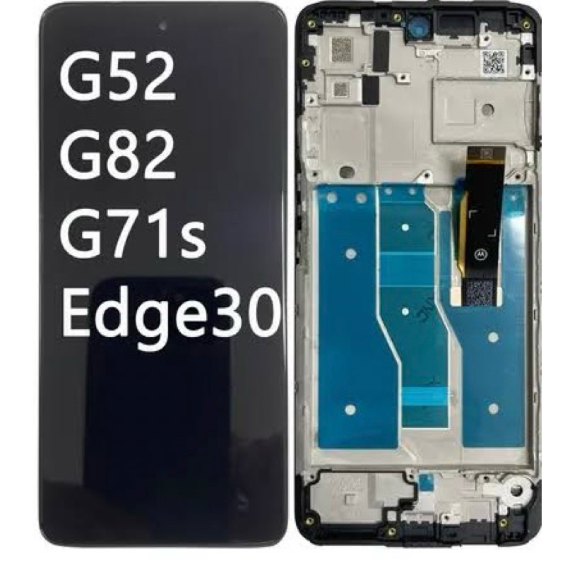 Moto G52 Xt2221 / G82 / G72 / G71s / Edge 30 S/a Oled Tela Frontal Display Lcd C/ Aro E S/Aro Pronto Entrega+Película
