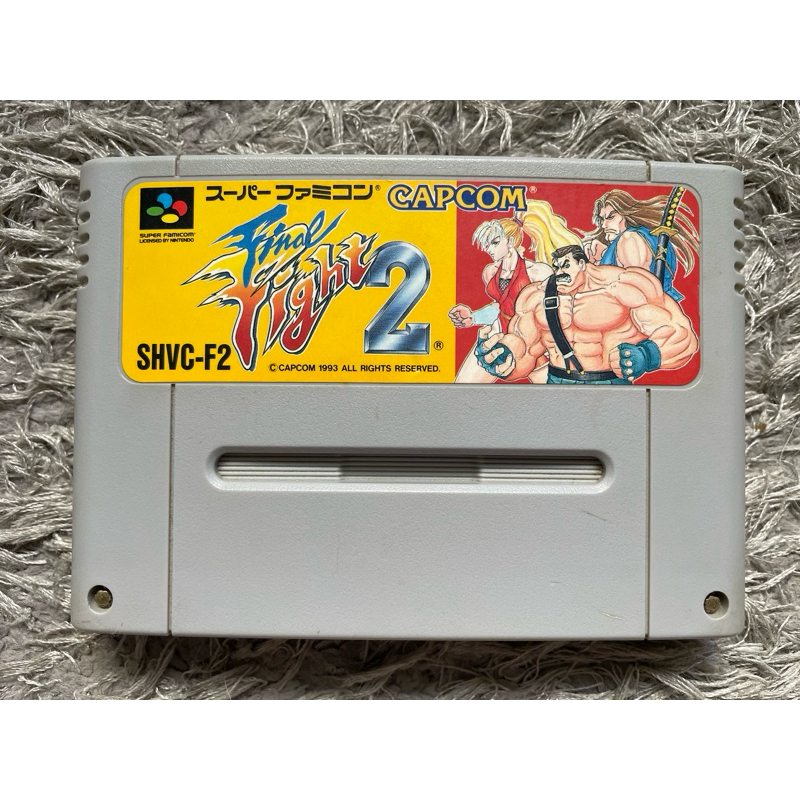 FINAL FIGHT - SUPER FAMICOM - SUPER NINTENDO - JOGO ORIGINAL