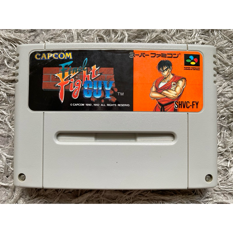FINAL FIGHT - SUPER FAMICOM - SUPER NINTENDO - JOGO ORIGINAL