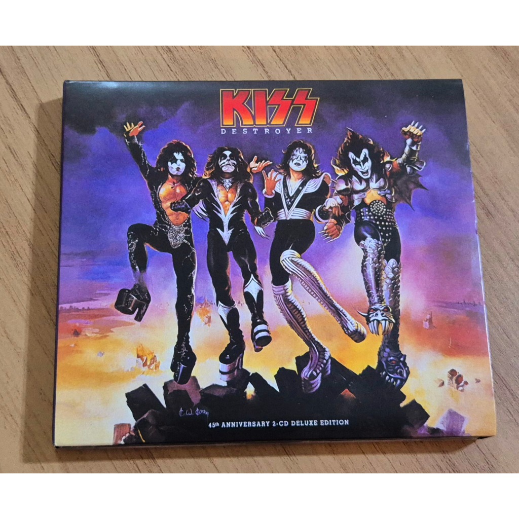 CD Kiss Destroyer 45th Anniversary Edition Digipack 2022 Duplo Nacional ...