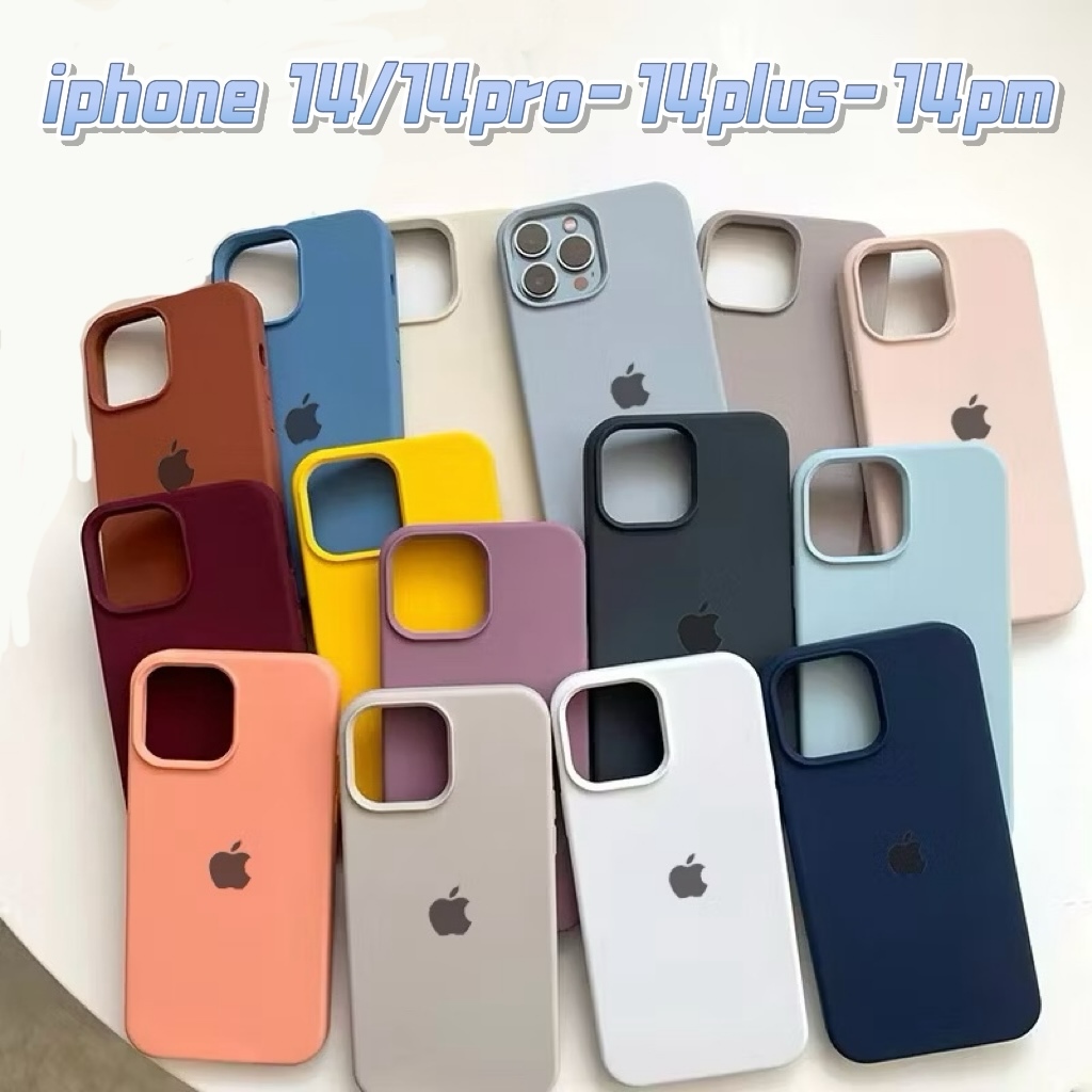 Capinha Case Silicone Aveludada Para iPhone 14/14pro/14Plus/14ProMax Premium