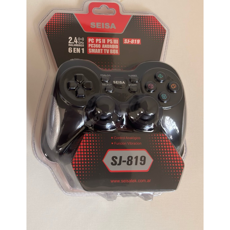 CONTROLE JOYSTICK SEM FIO ( LACRADO)COM BATERIA RECARREGAVEL PARA
