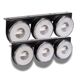 2 Lanterna Foguinho Bojuda Maria Caminhão Carreta Caretinha De Led Cristal em Oferta na Shopee