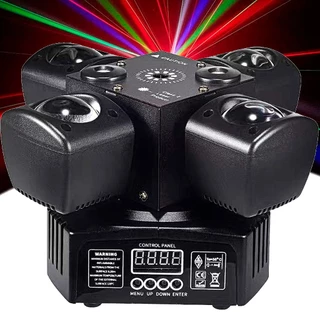 Moving Head Light 48 Leds Rgb 48W Iluminação Dj Festa Show 40w