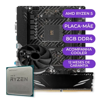 Kit Upgrade Gamer, Processador AMD Ryzen 5 5600GT, AM4, 8GB DDR4 em Oferta na Shopee